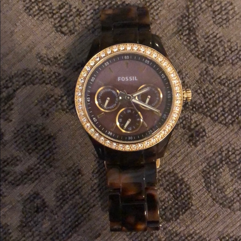 Fossil tortoise watch